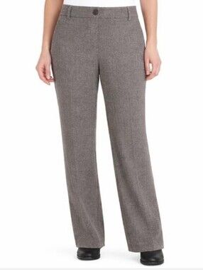 NEW! Hilary Radley Brown Combo Pants Size 12